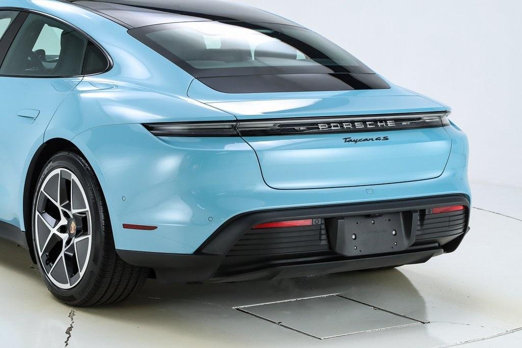 used 2025 Porsche Taycan car, priced at $119,576