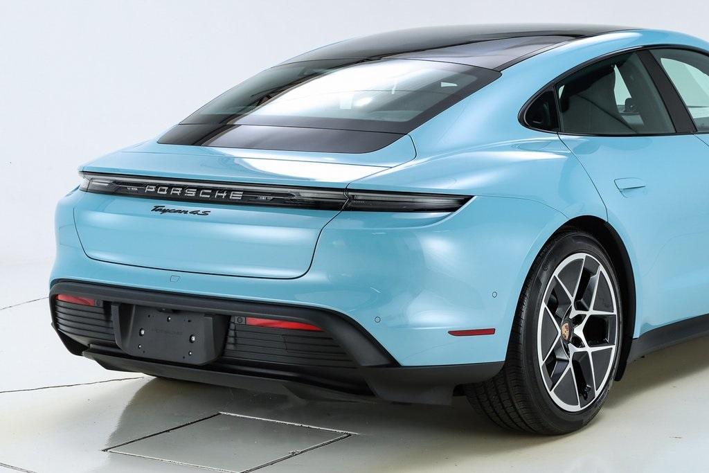 used 2025 Porsche Taycan car, priced at $119,576