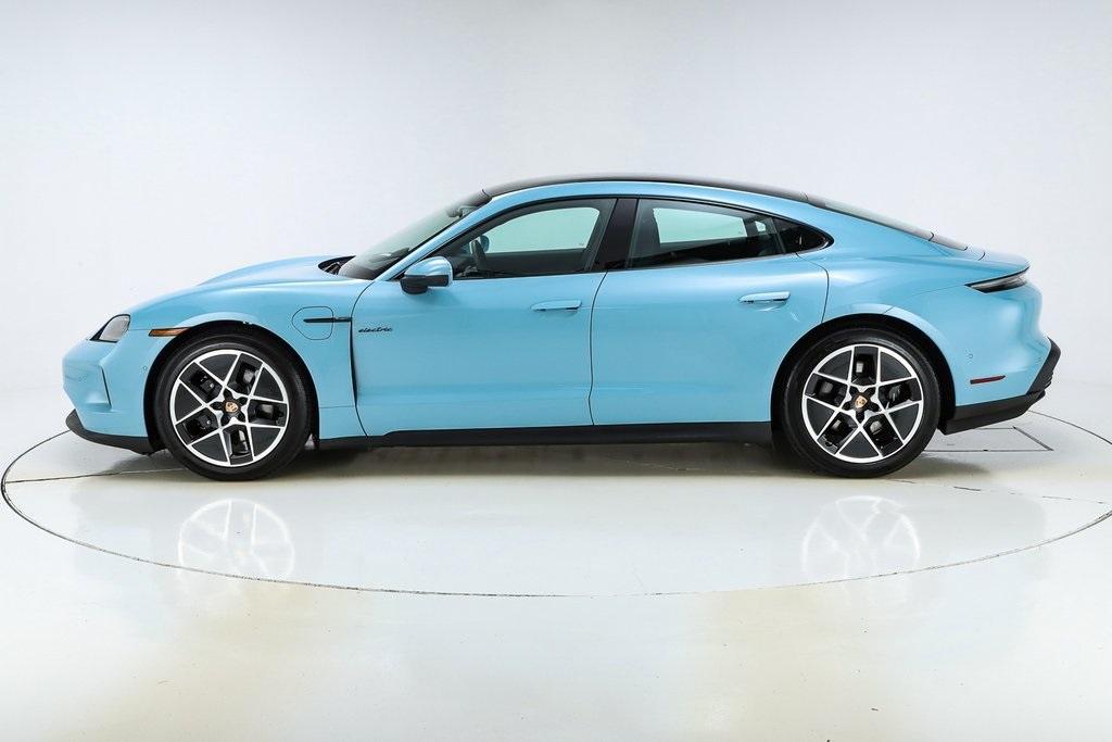 used 2025 Porsche Taycan car, priced at $119,576