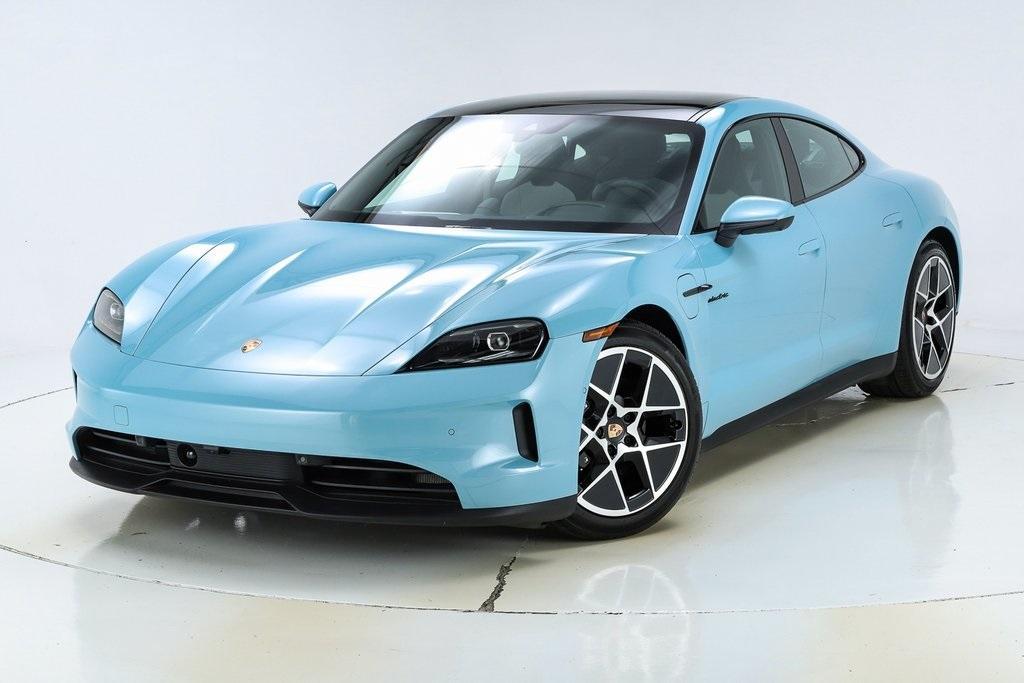 used 2025 Porsche Taycan car, priced at $119,905