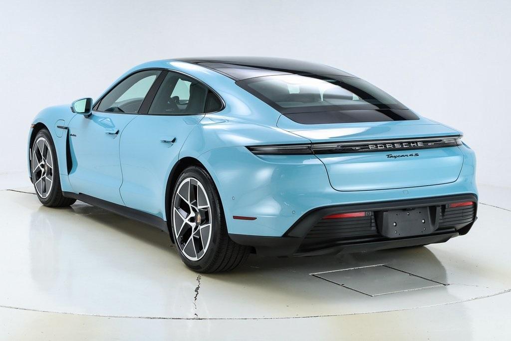 used 2025 Porsche Taycan car, priced at $119,576