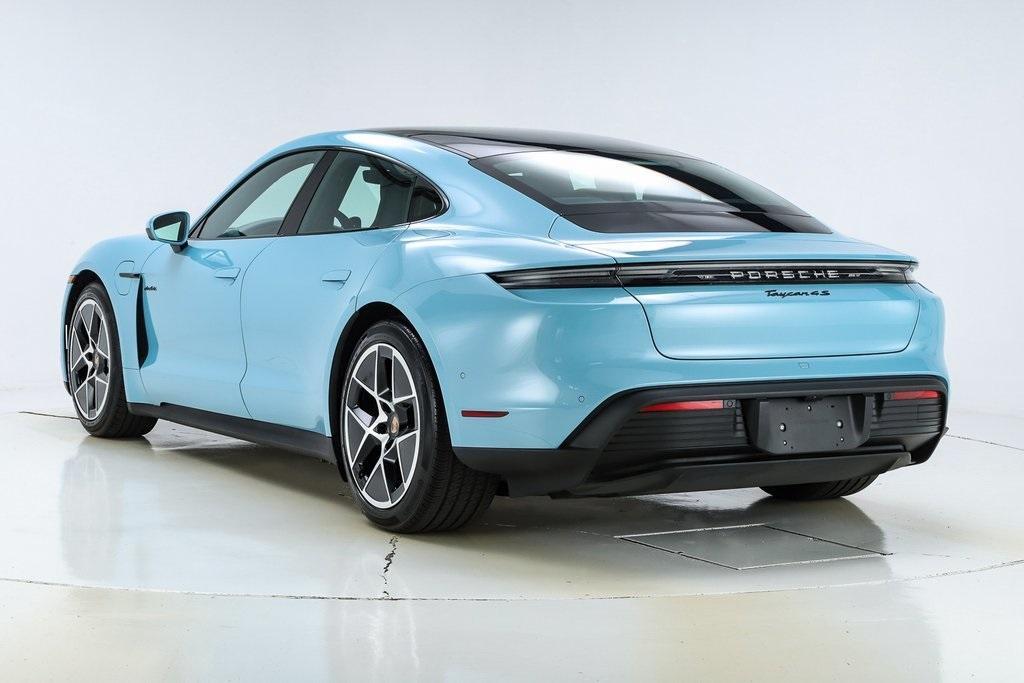 used 2025 Porsche Taycan car, priced at $119,576