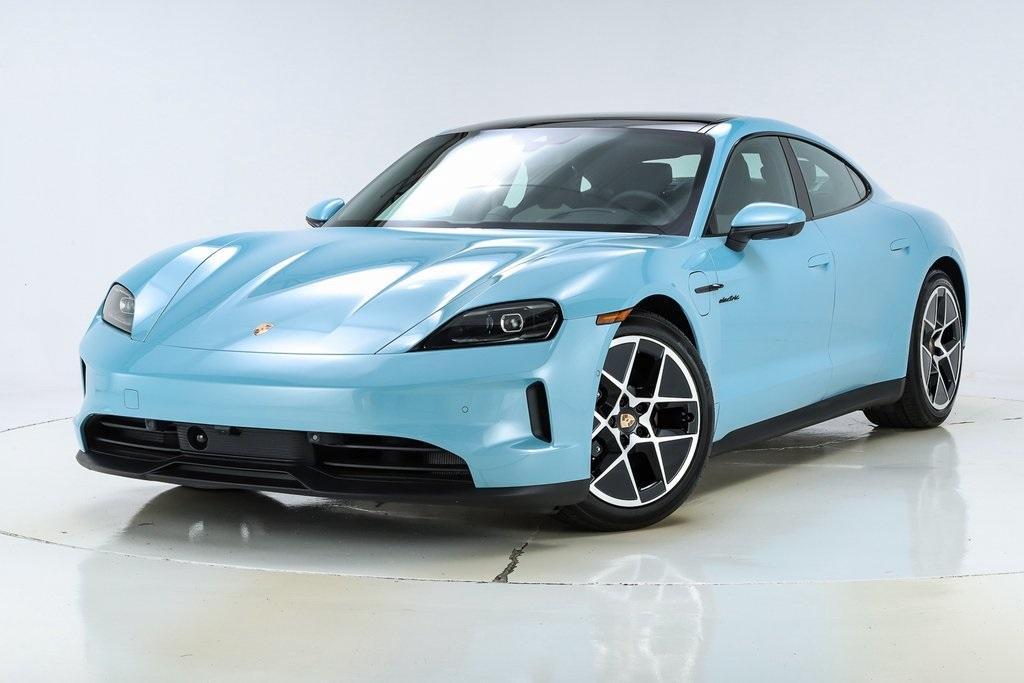 used 2025 Porsche Taycan car, priced at $119,576