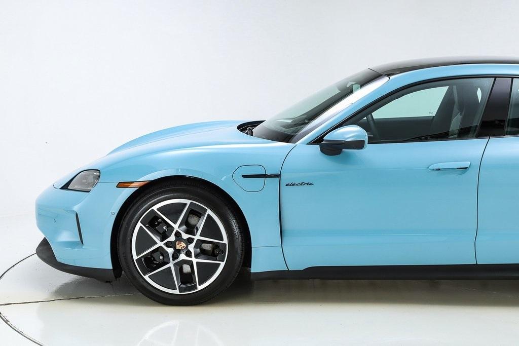 used 2025 Porsche Taycan car, priced at $119,576