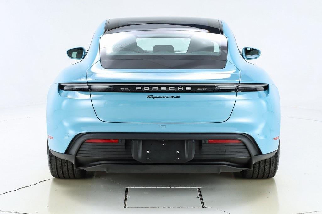used 2025 Porsche Taycan car, priced at $119,576