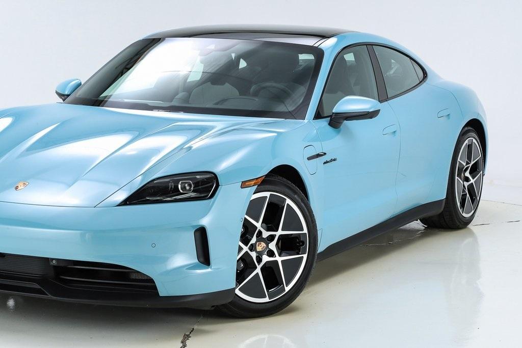 used 2025 Porsche Taycan car, priced at $119,576