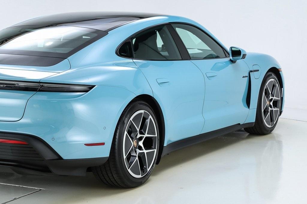 used 2025 Porsche Taycan car, priced at $119,576
