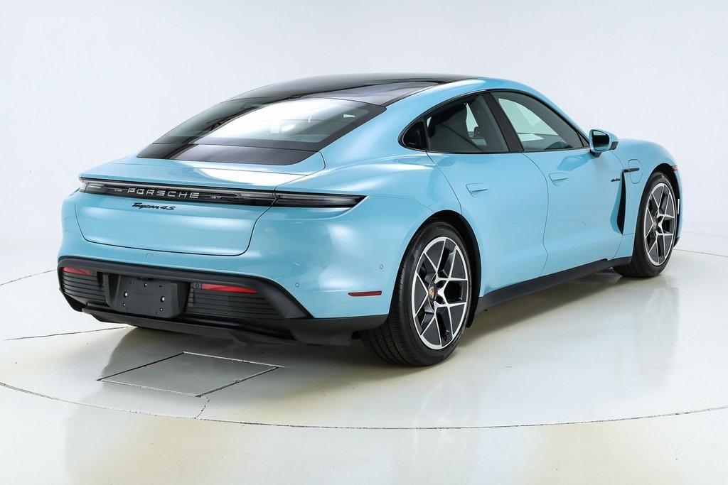 used 2025 Porsche Taycan car, priced at $119,576
