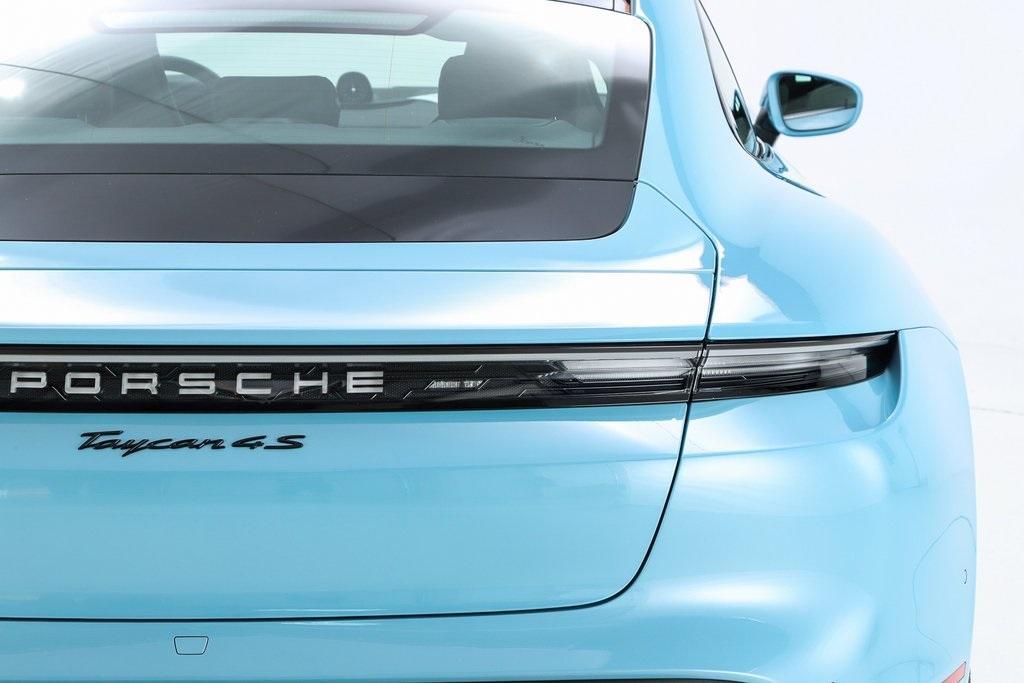 used 2025 Porsche Taycan car, priced at $119,576
