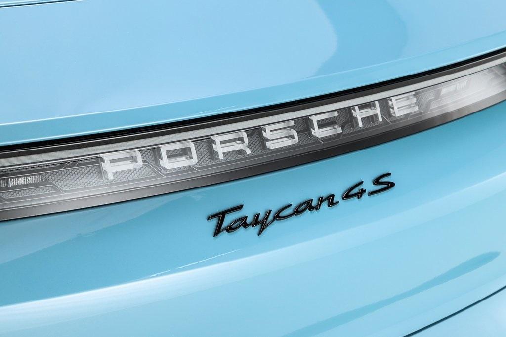 used 2025 Porsche Taycan car, priced at $119,576