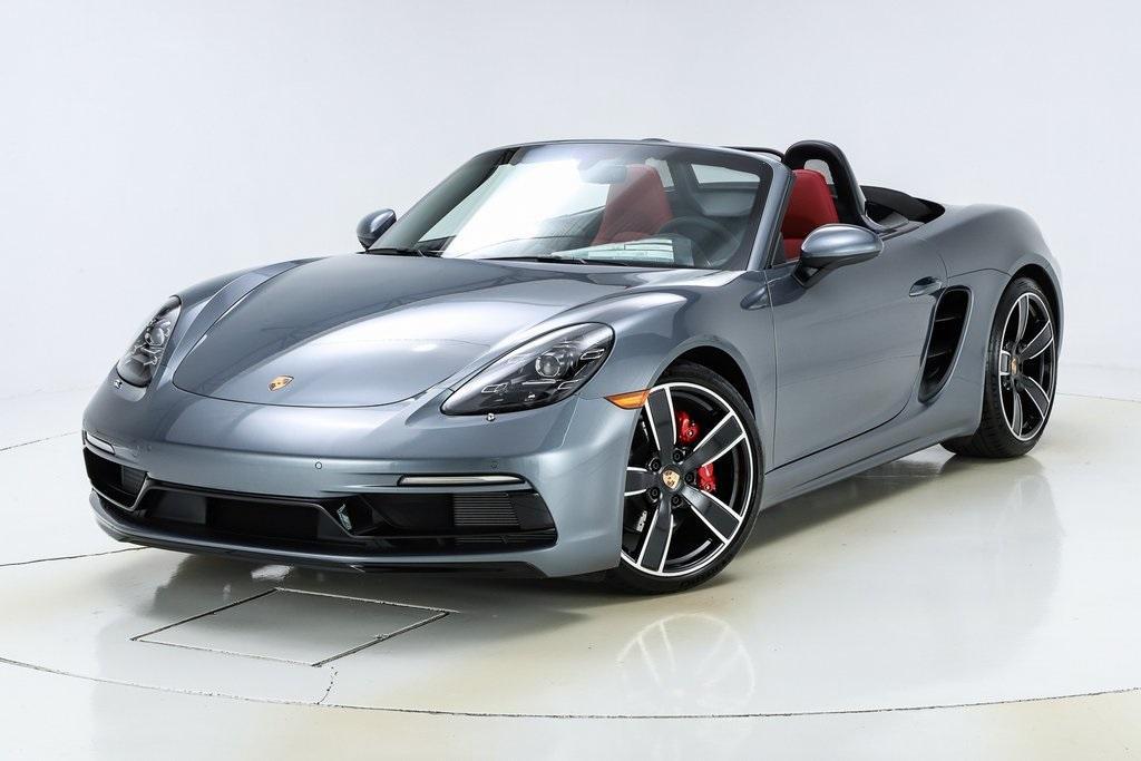 used 2025 Porsche 718 Boxster car, priced at $123,498