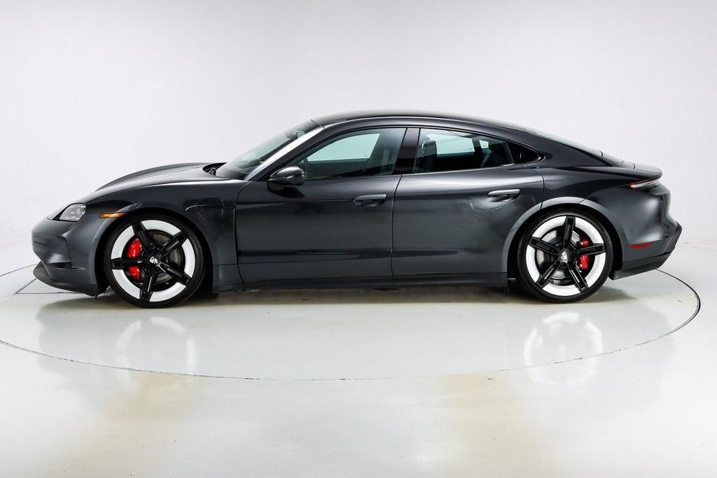 used 2025 Porsche Taycan car, priced at $123,998