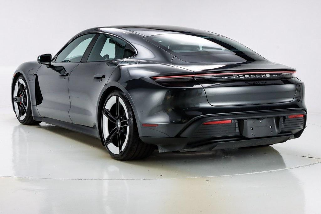 used 2025 Porsche Taycan car, priced at $123,998