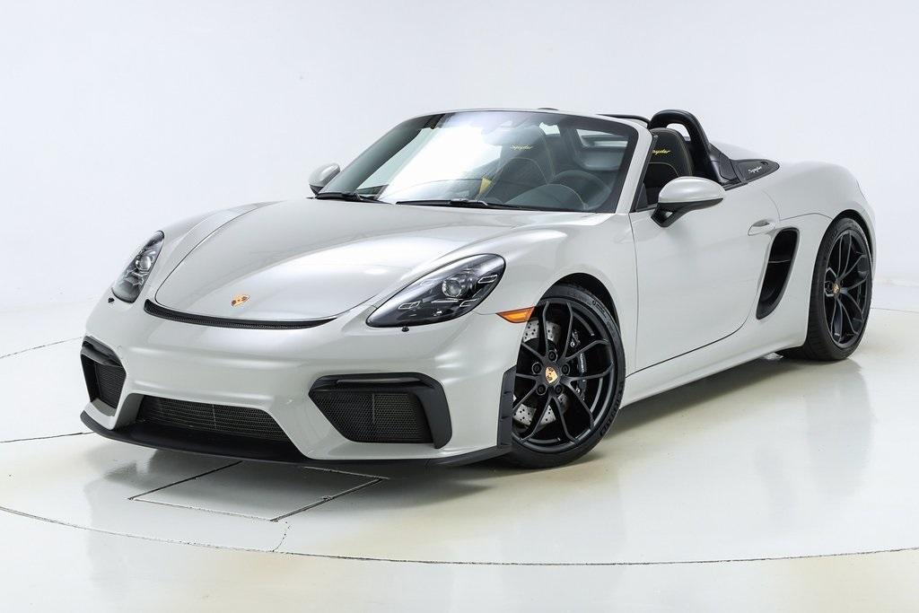 used 2021 Porsche 718 Spyder car, priced at $124,897
