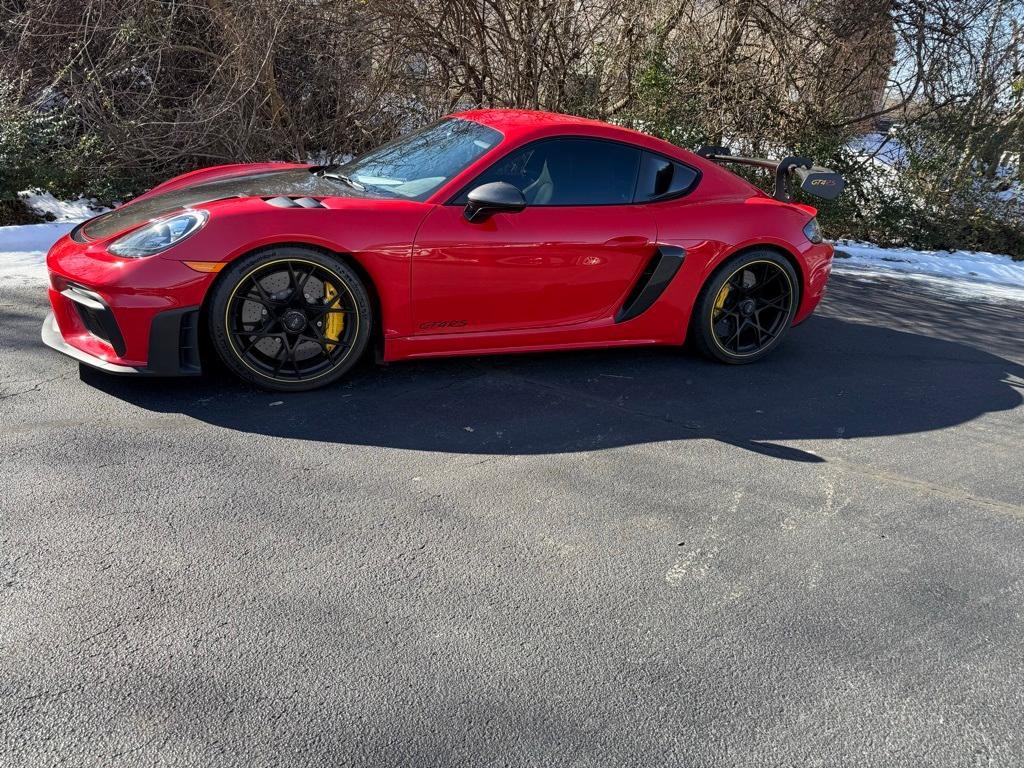 used 2023 Porsche 718 Cayman car, priced at $214,402