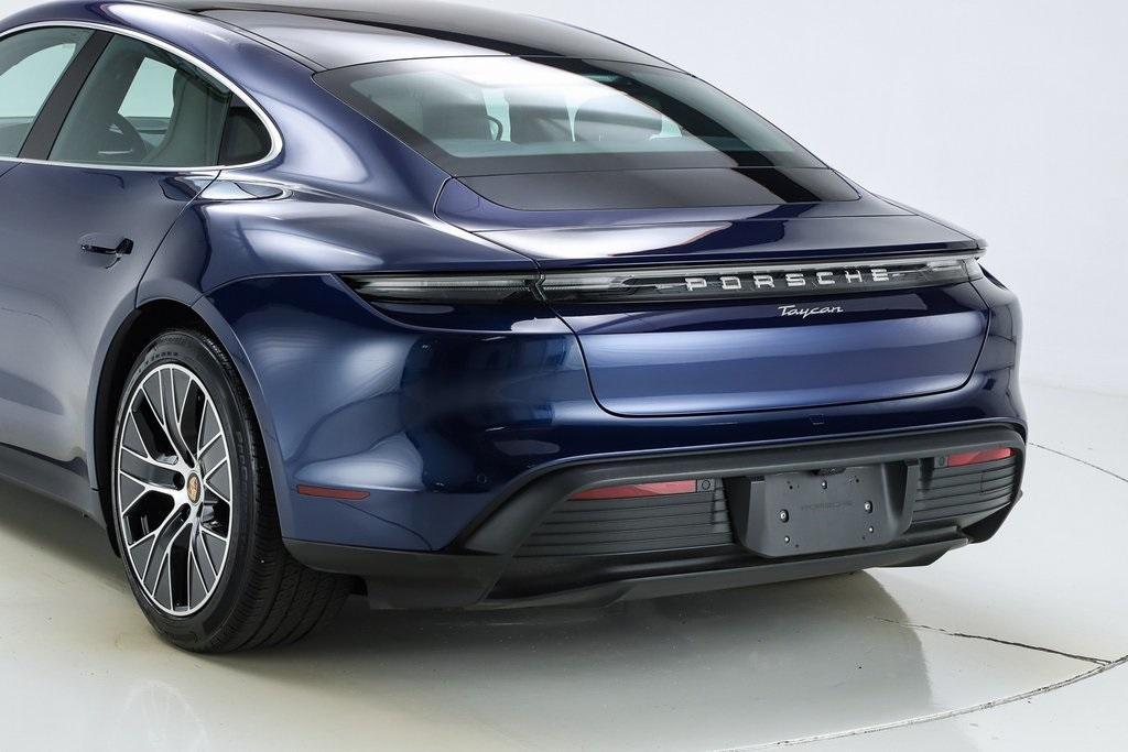 used 2024 Porsche Taycan car, priced at $81,976