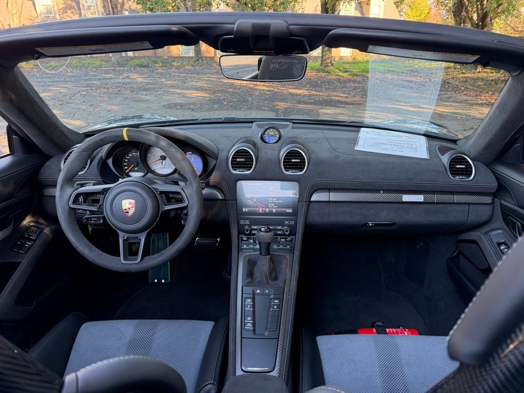 used 2025 Porsche 718 Spyder car, priced at $214,989