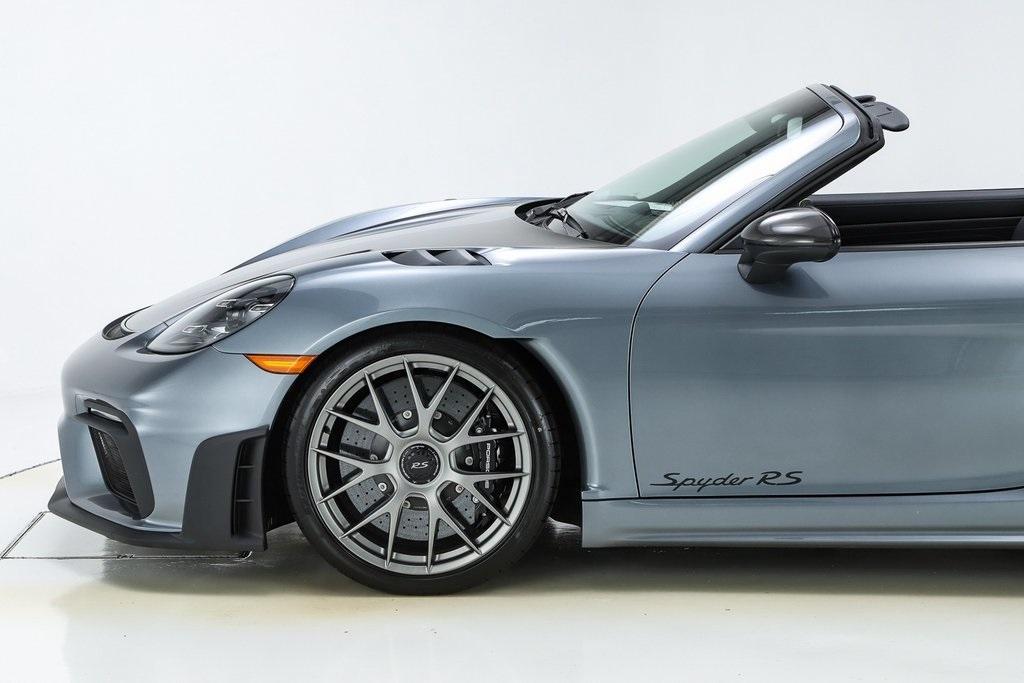 used 2025 Porsche 718 Spyder car, priced at $213,489