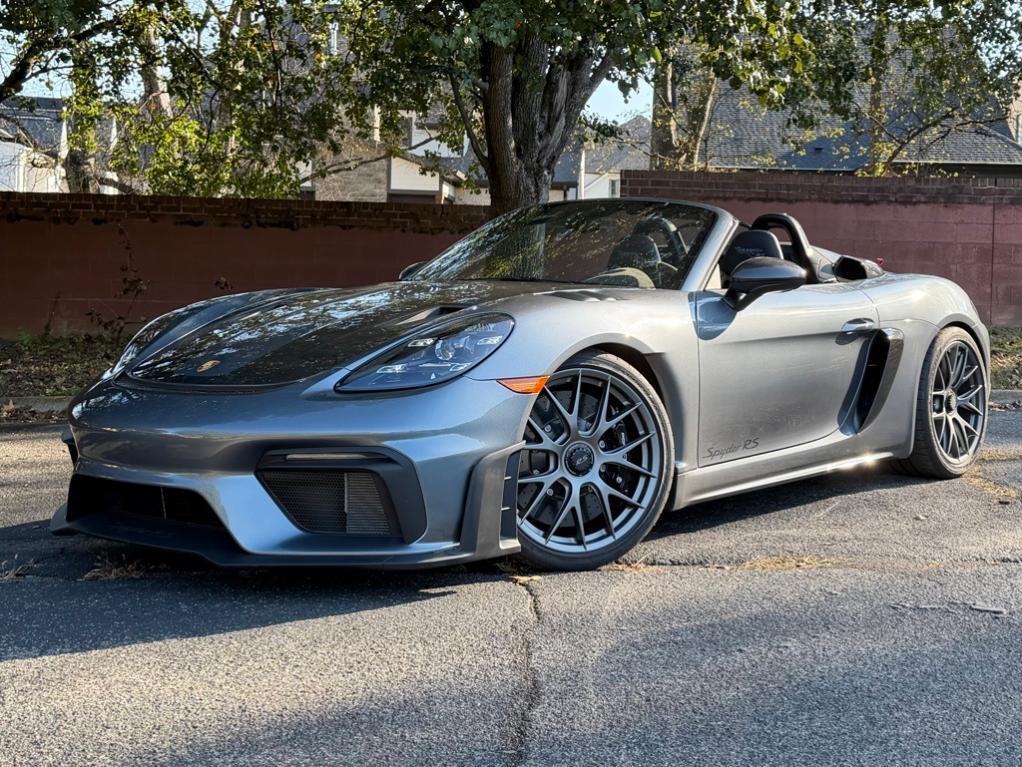 used 2025 Porsche 718 Spyder car, priced at $214,989