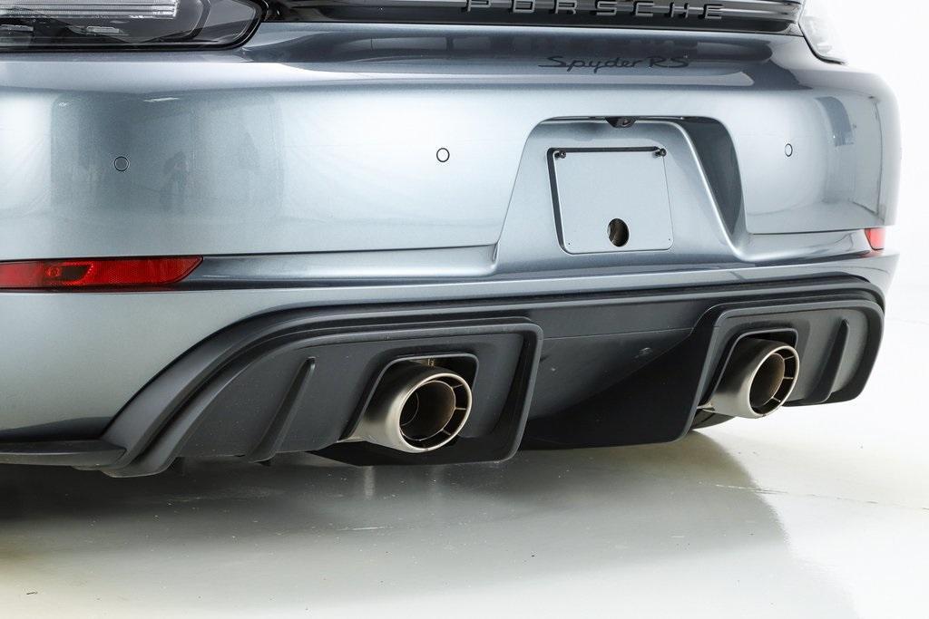 used 2025 Porsche 718 Spyder car, priced at $213,489