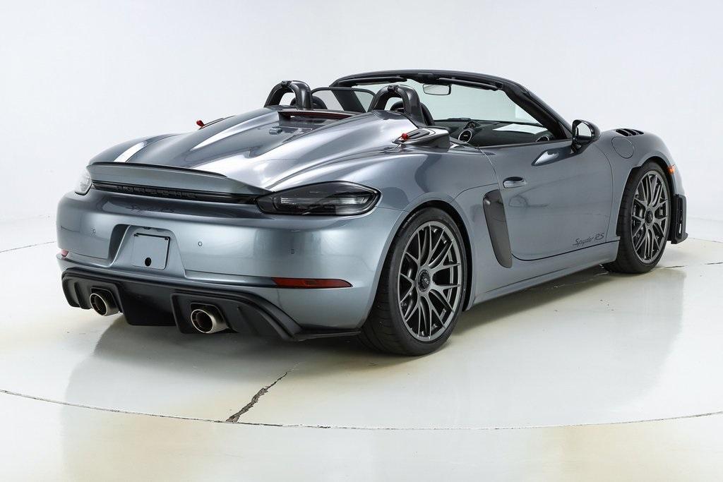 used 2025 Porsche 718 Spyder car, priced at $213,489