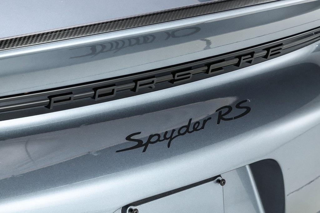 used 2025 Porsche 718 Spyder car, priced at $213,489