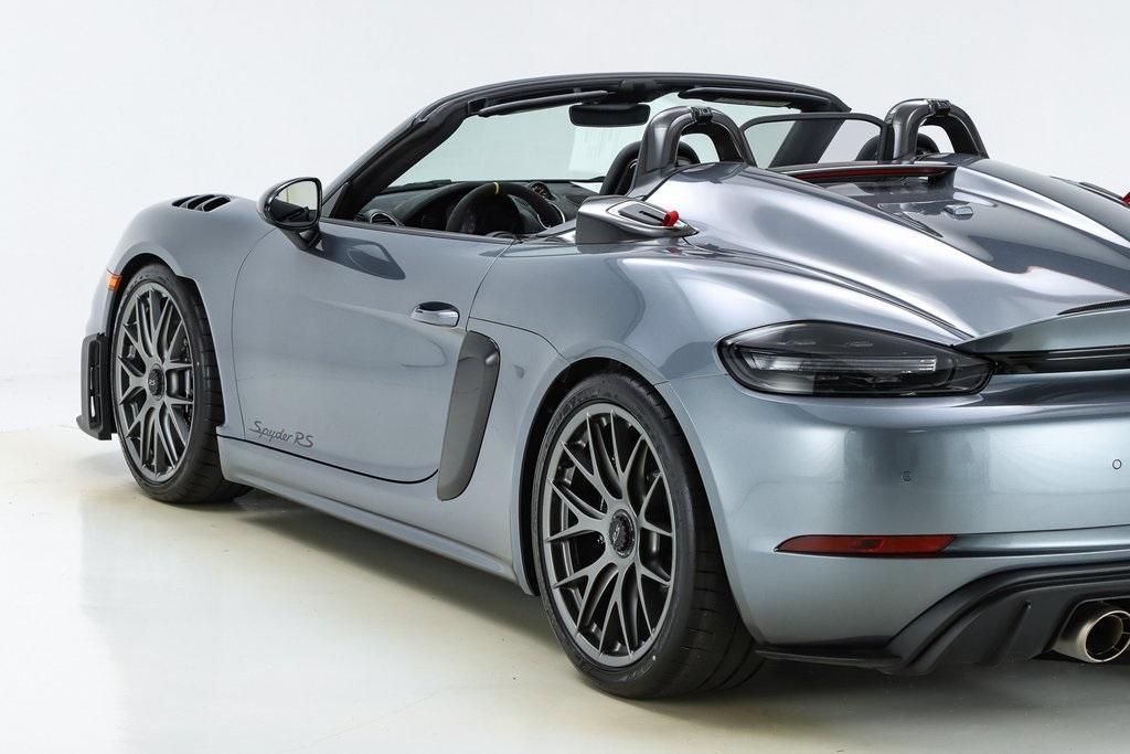 used 2025 Porsche 718 Spyder car, priced at $213,489