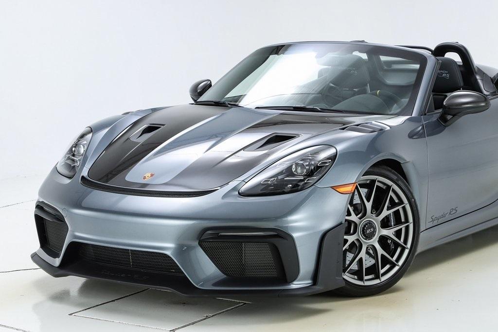 used 2025 Porsche 718 Spyder car, priced at $213,489