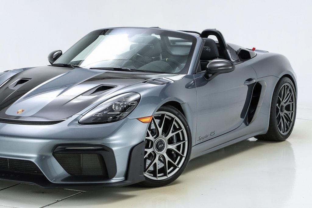 used 2025 Porsche 718 Spyder car, priced at $213,489