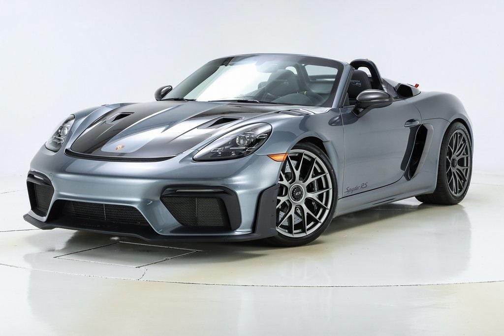 used 2025 Porsche 718 Spyder car, priced at $213,489