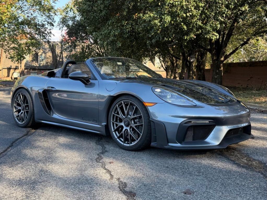 used 2025 Porsche 718 Spyder car, priced at $214,989