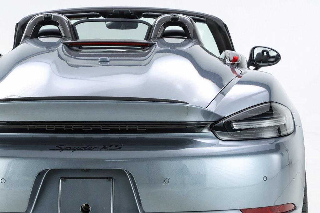 used 2025 Porsche 718 Spyder car, priced at $213,489