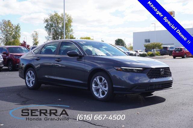 new 2025 Honda Accord car, priced at $28,302