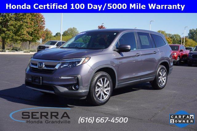 used 2021 Honda Pilot car, priced at $25,800