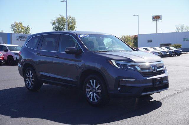 used 2021 Honda Pilot car, priced at $25,800