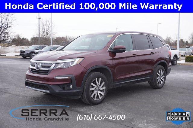 used 2021 Honda Pilot car, priced at $28,500