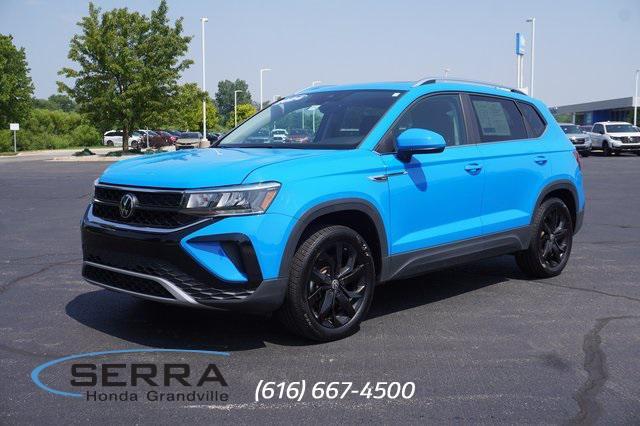 used 2022 Volkswagen Taos car, priced at $22,500