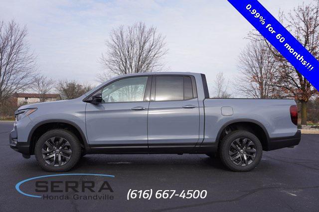 new 2025 Honda Ridgeline car, priced at $40,490