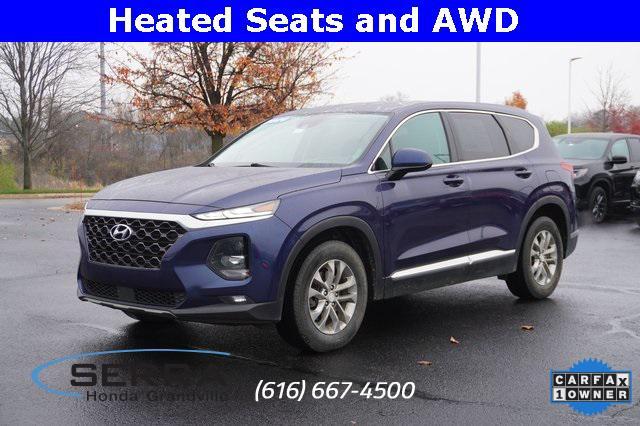 used 2020 Hyundai Santa Fe car, priced at $16,000