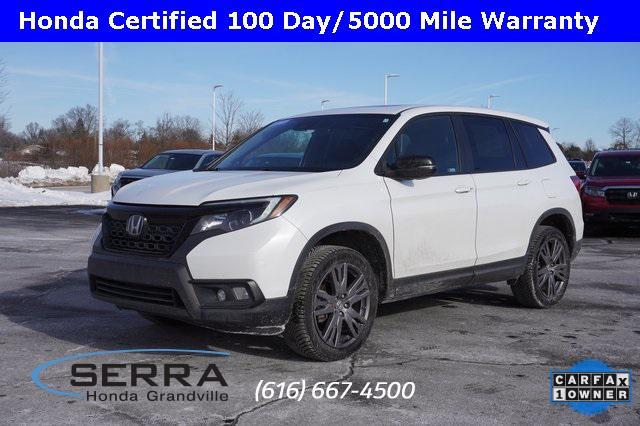 used 2021 Honda Passport car, priced at $25,990