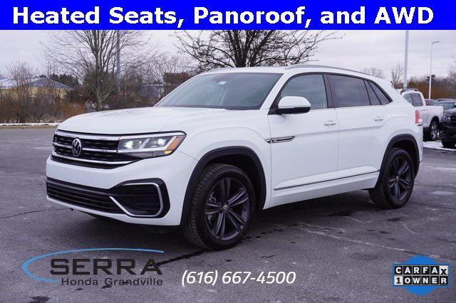 used 2021 Volkswagen Atlas Cross Sport car, priced at $30,300