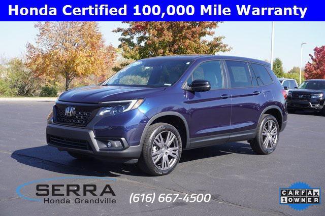 used 2021 Honda Passport car, priced at $31,200