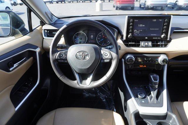 used 2021 Toyota RAV4 Hybrid car, priced at $34,990