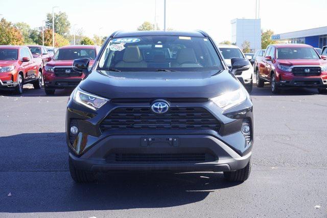 used 2021 Toyota RAV4 Hybrid car, priced at $34,990