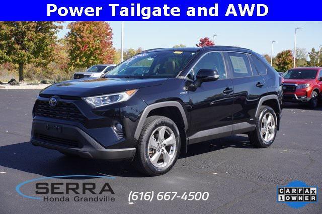 used 2021 Toyota RAV4 Hybrid car, priced at $34,990