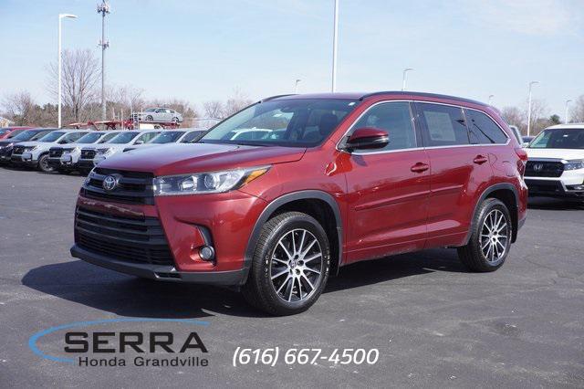 used 2017 Toyota Highlander car, priced at $19,500