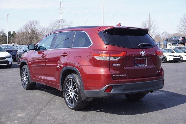 used 2017 Toyota Highlander car, priced at $19,500