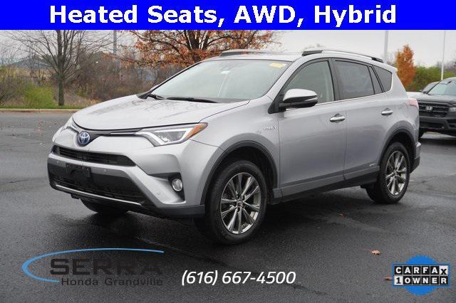 used 2018 Toyota RAV4 Hybrid car, priced at $22,990