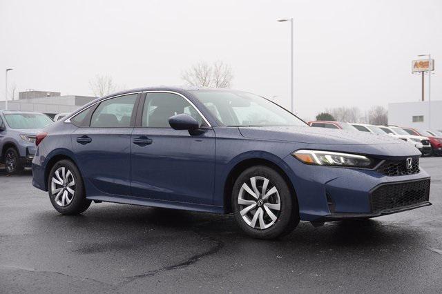 new 2025 Honda Civic car, priced at $25,555