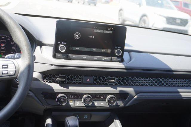new 2025 Honda Accord car, priced at $29,195
